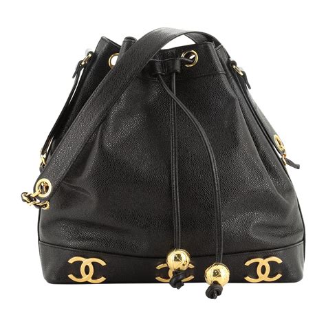 chanel drawstring bag vintage